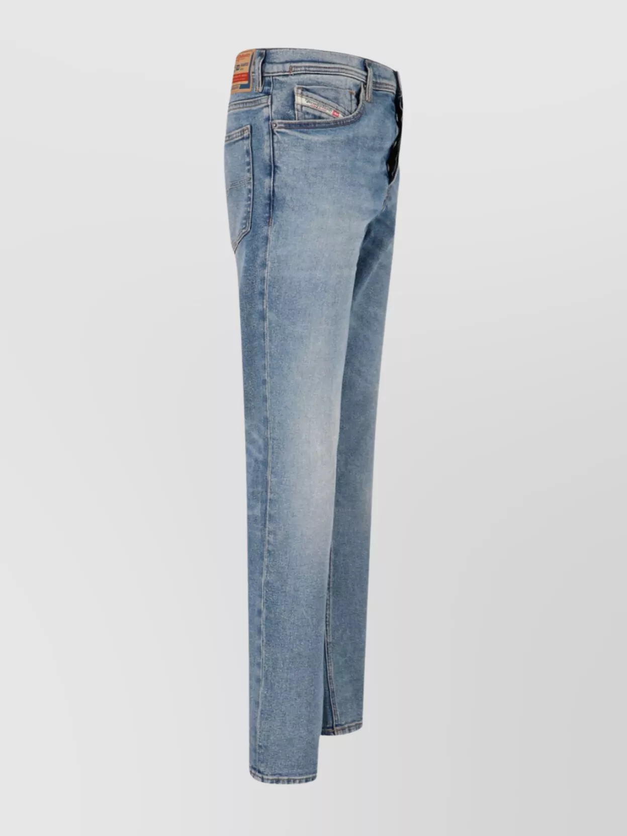 Diesel Straight Leg Trousers Featuring Five-Pocket Design