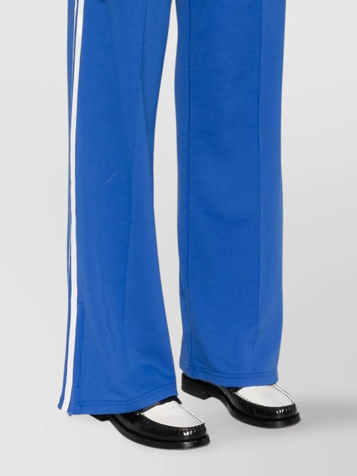 Parosh Logo-Embroidered Cotton Blend Trousers With Ankle Zips