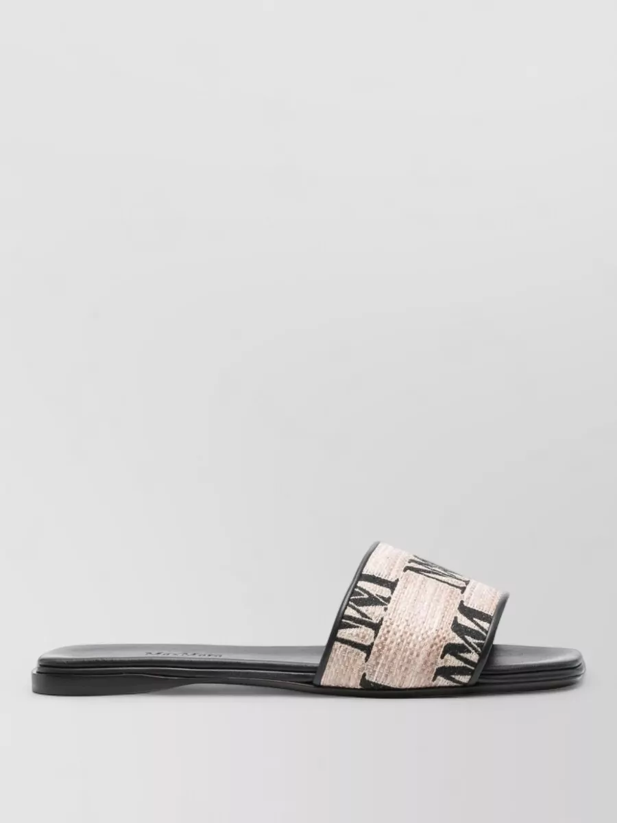 Max Mara Logo-Detail Mules