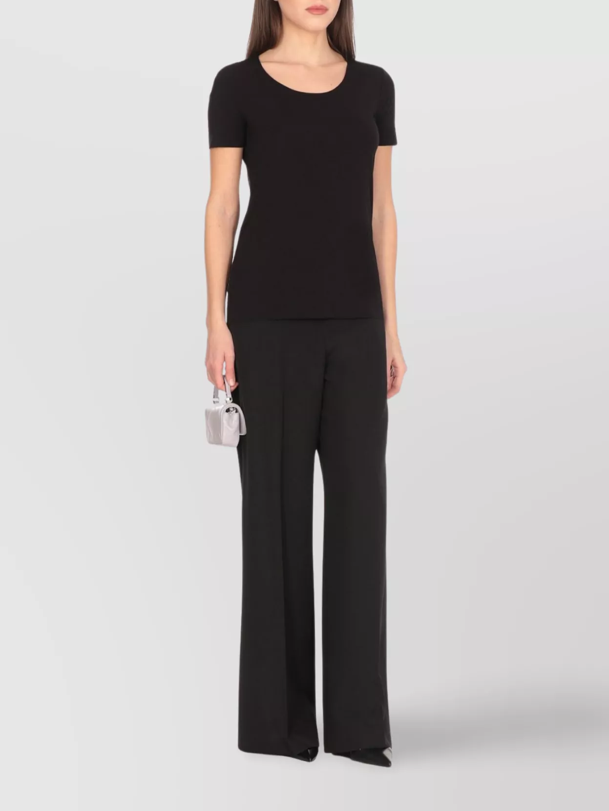 Wolford Sleeveless Round Neck Modal Top