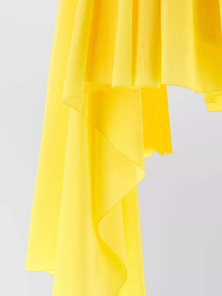 Jacquemus Short Triangle Dress Asymmetric Halter Backless