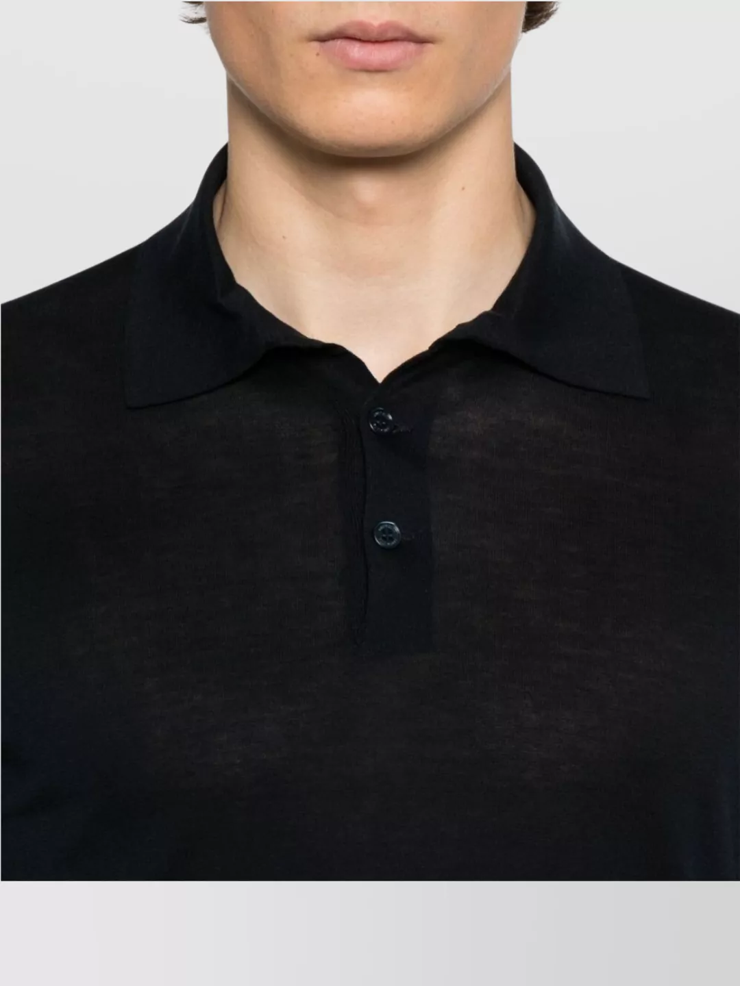 Brunello Cucinelli Short Sleeves Polo Collar Ribbed Cuffs