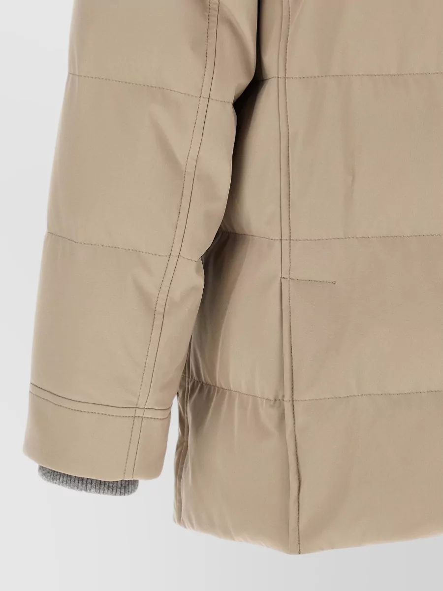 Brunello Cucinelli Quilted Puffer Coat