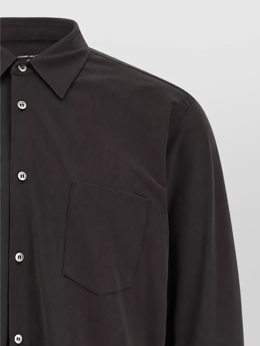 Comme Des Garçons Mesh Insert Shirt