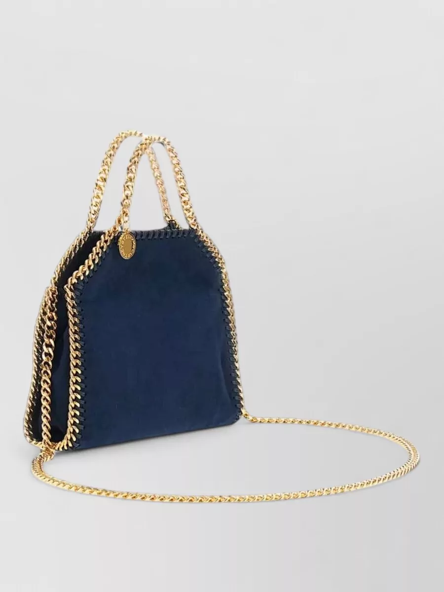 Stella Mccartney Falabella Tiny Alter Suede Cross-Body Bag