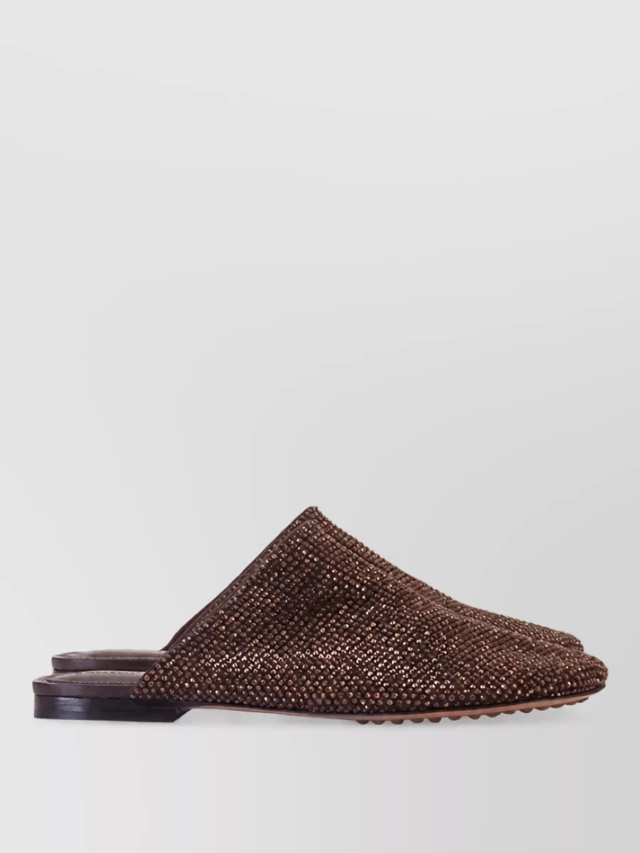 Bottega Veneta leather mules