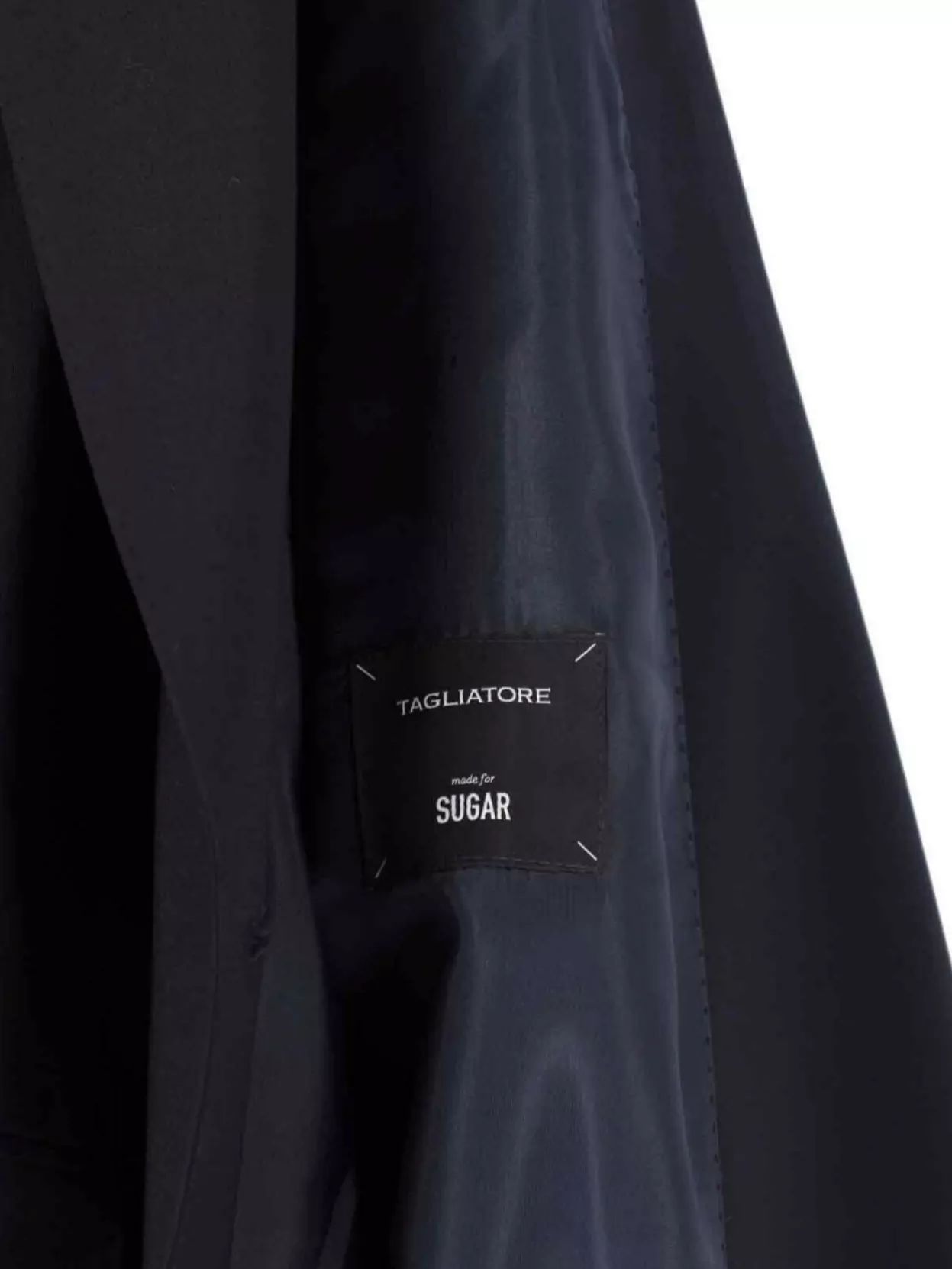 Shop Tagliatore Structured Double-breasted Jacket Gold Buttons