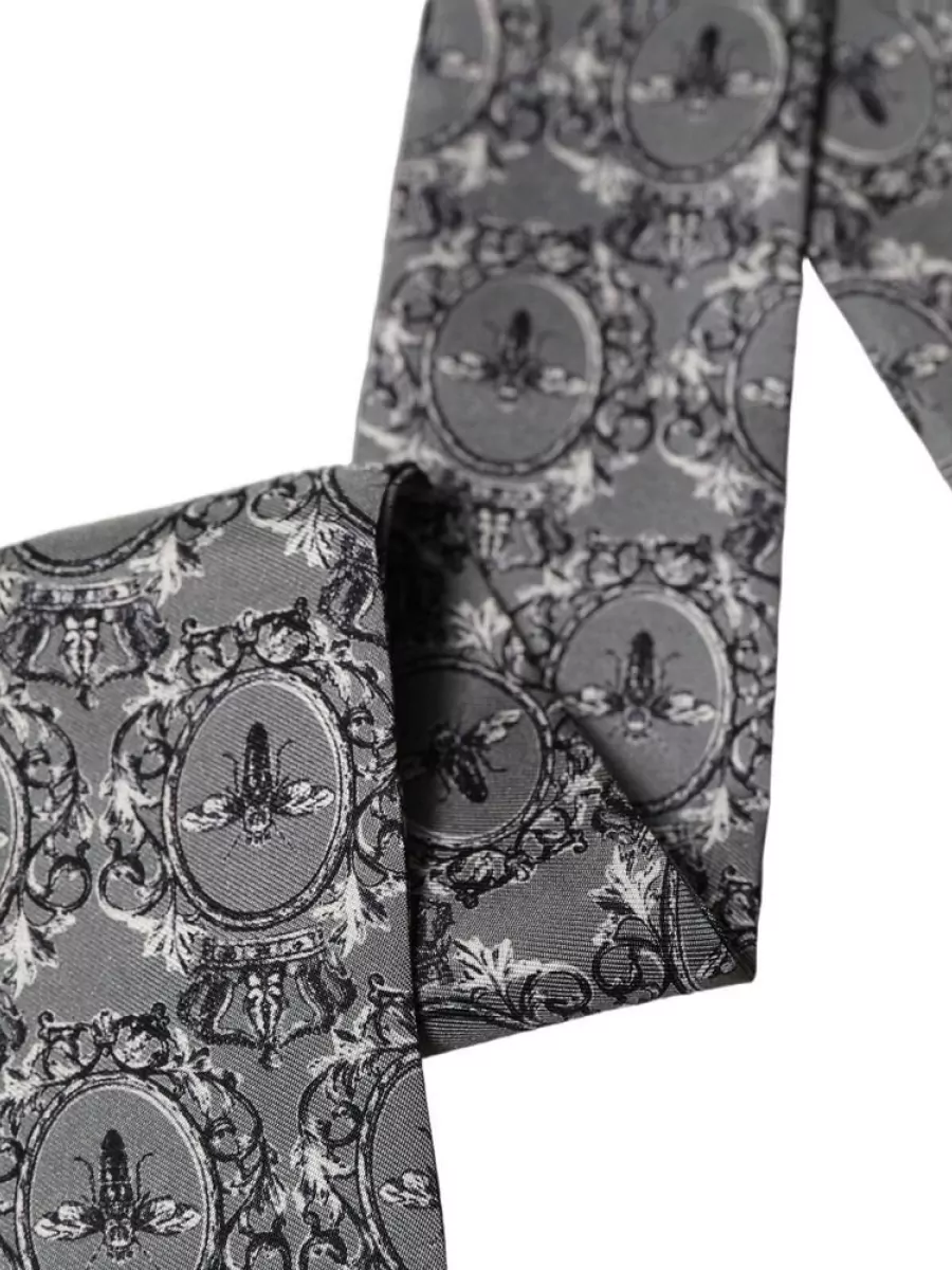 Dolce&Gabbana Silk Skinny Twilly Scarf