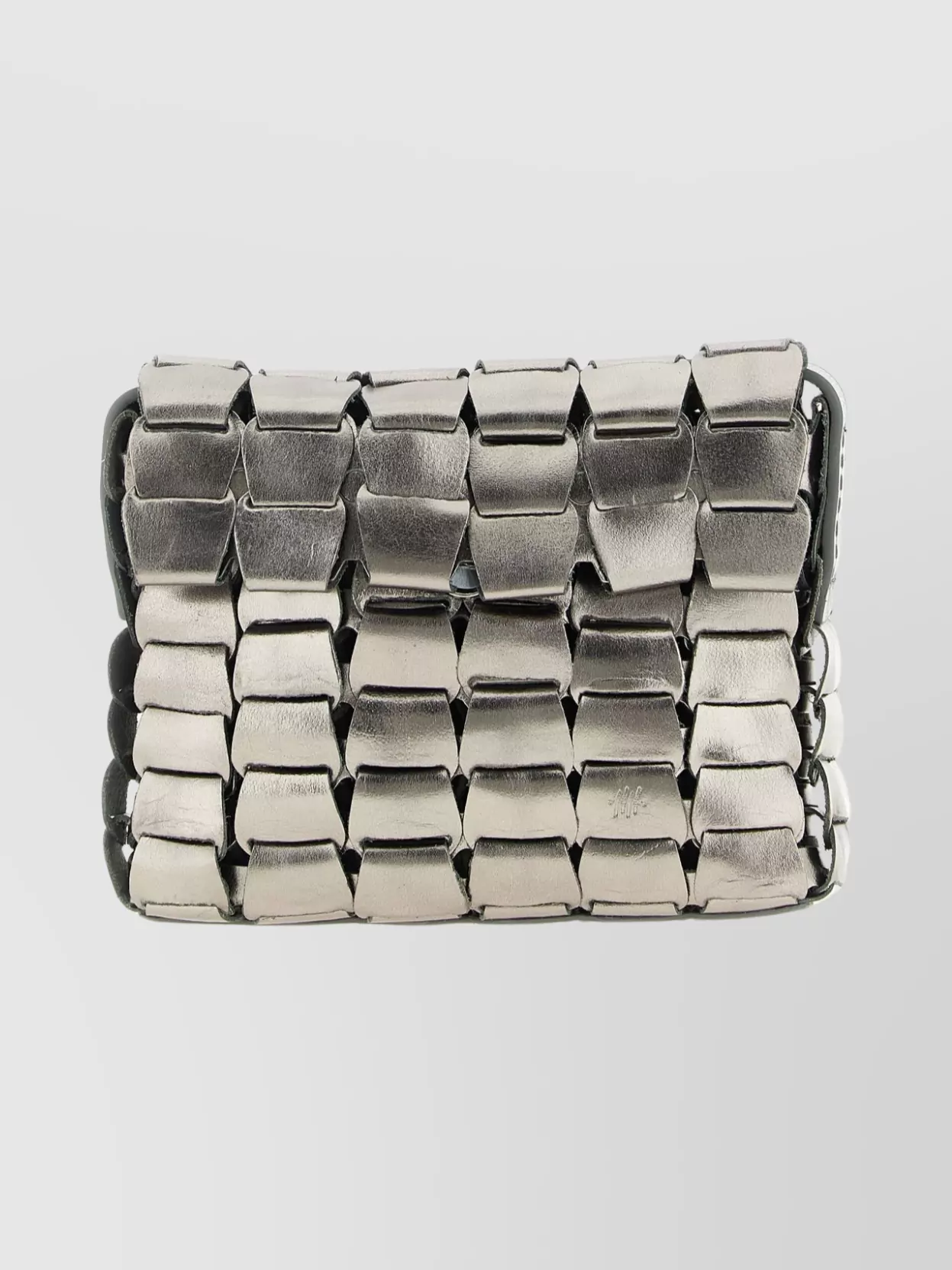 Dragon Diffusion Interwoven Metallic Link Crossbody Bag