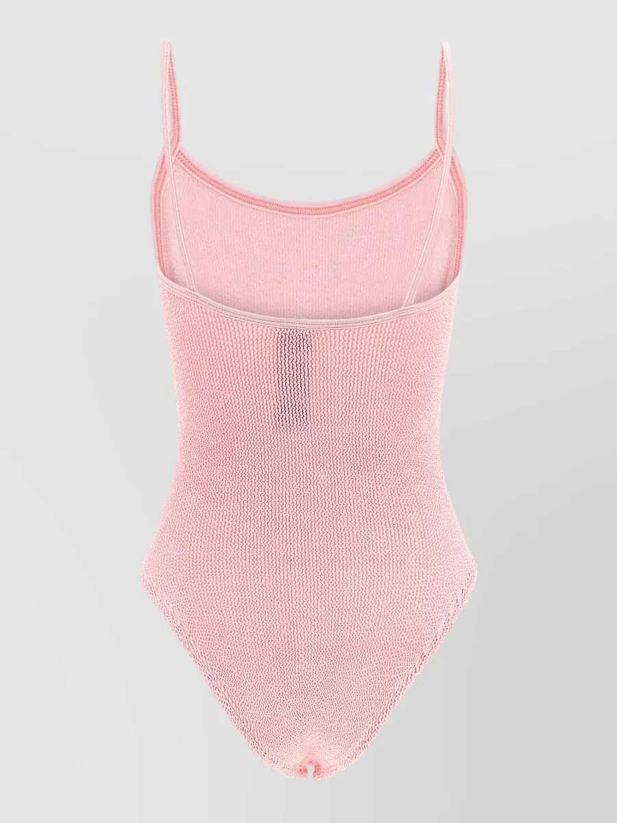 Hunza G Textured One-Piece Swimsuit