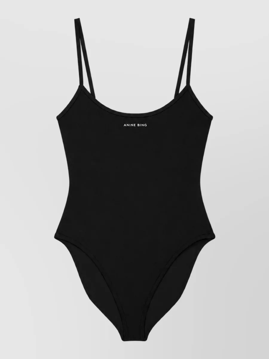 Anine Bing one-shoulder swimsuit