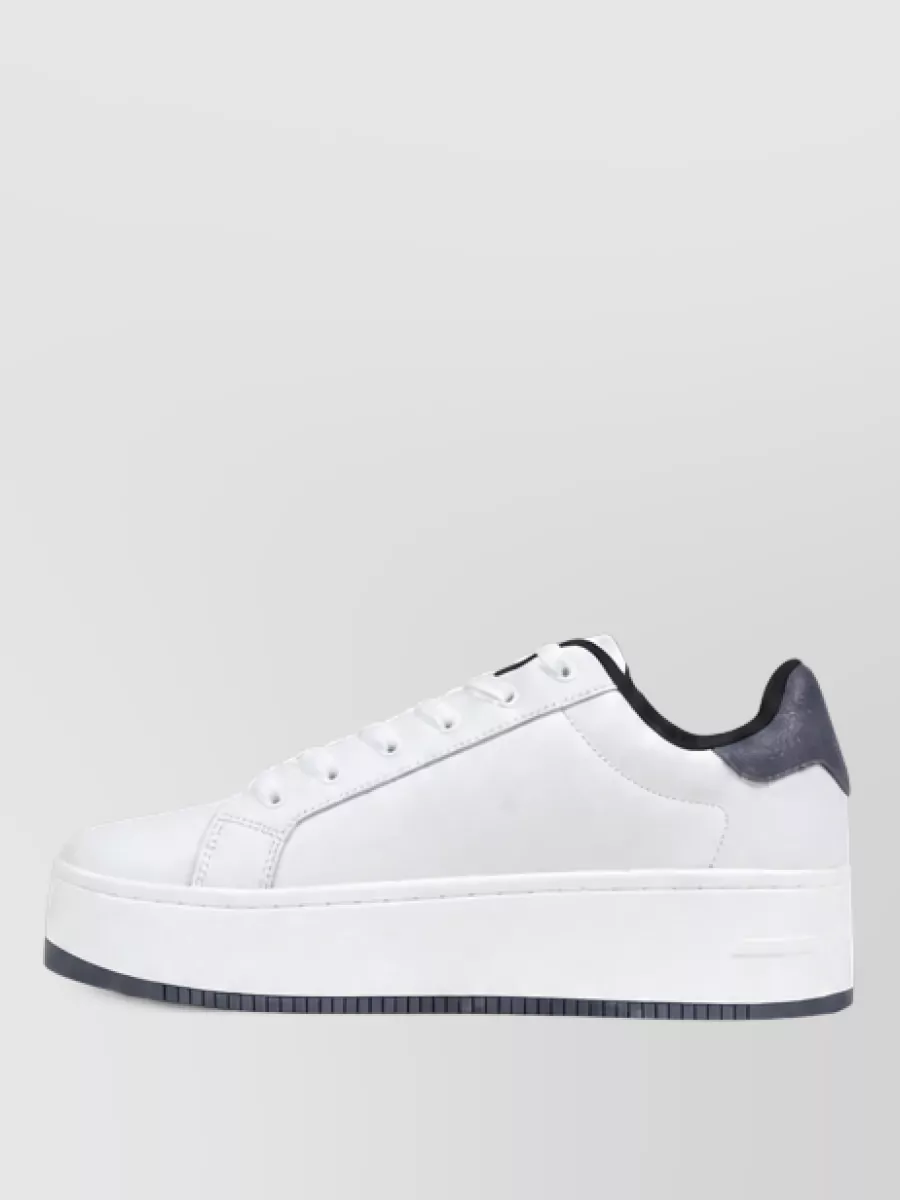 Tommy Hilfiger Leather Chunky Low-Top Sneakers