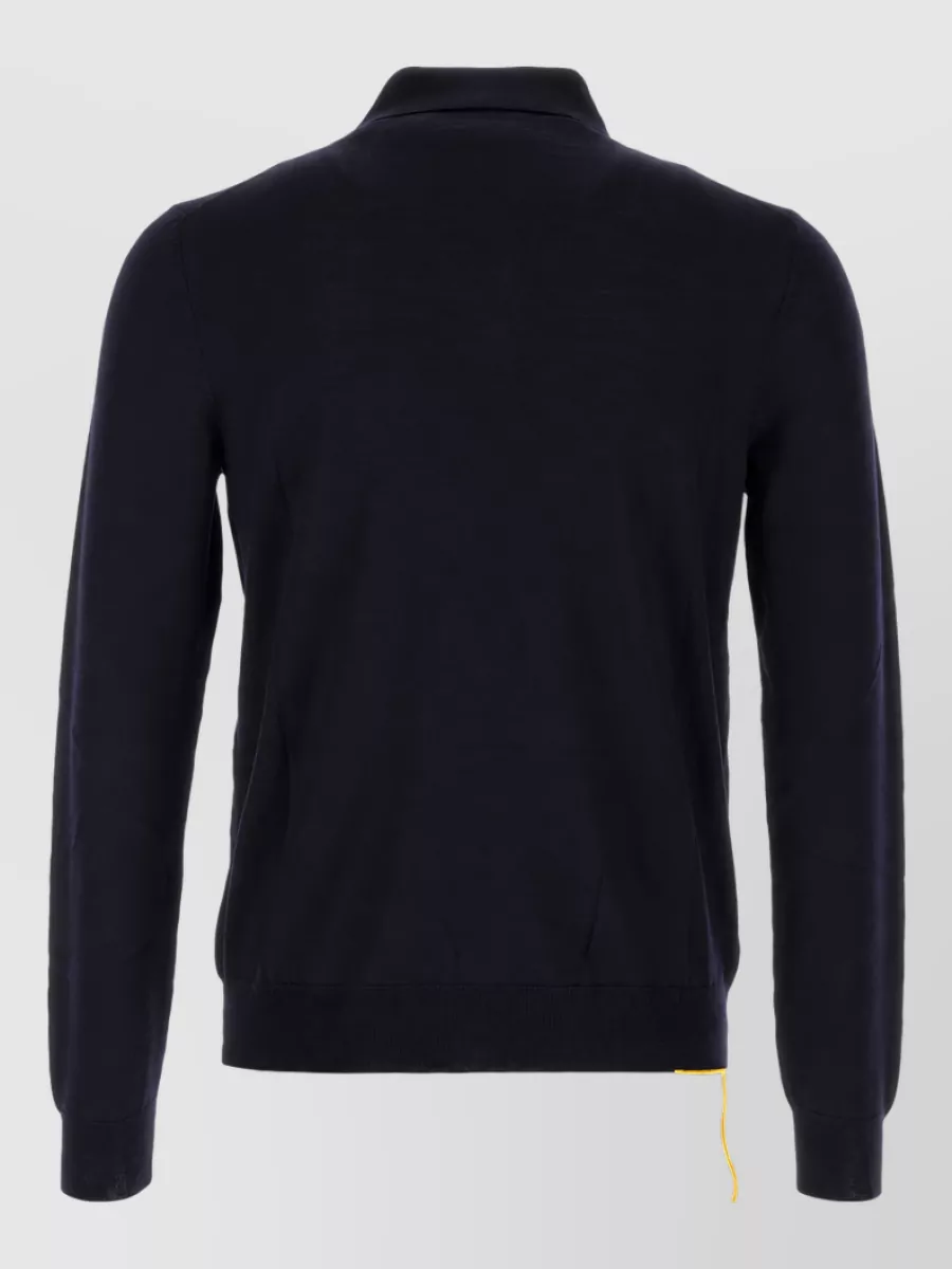 Fendi Fine-knit polo shirt