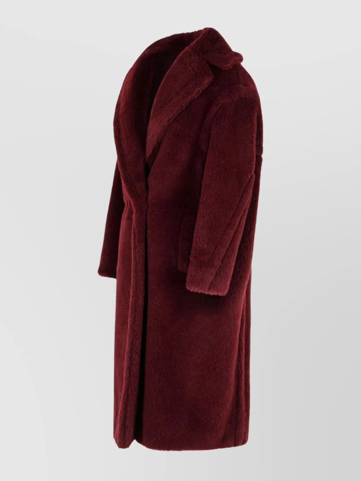 Max Mara Alpaca And Virgin Wool Long Coat