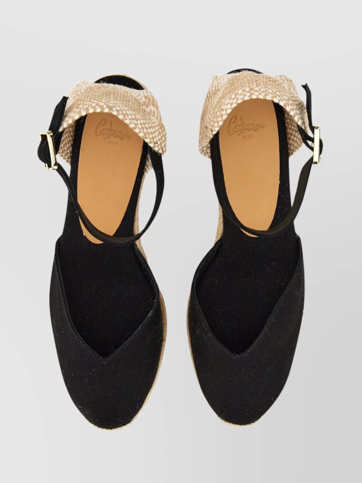 Castaner Closed Toe Wedge Heel Espadrille