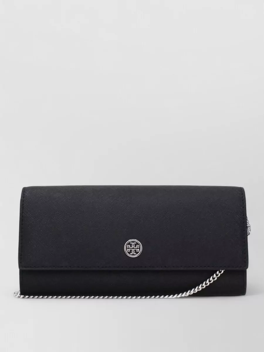 Tory Burch leather clutch bag