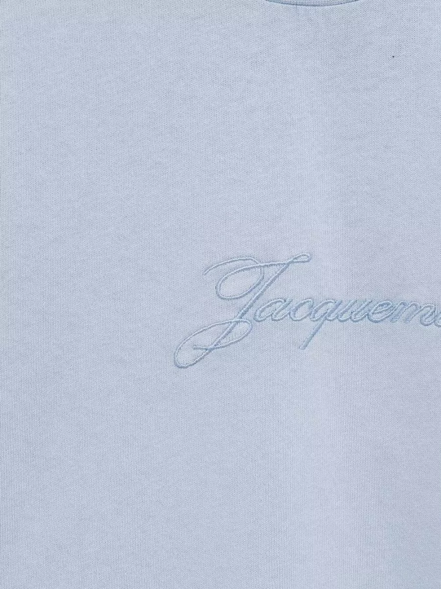 Jacquemus Cotton Logo-Embroidered Crewneck T-Shirt