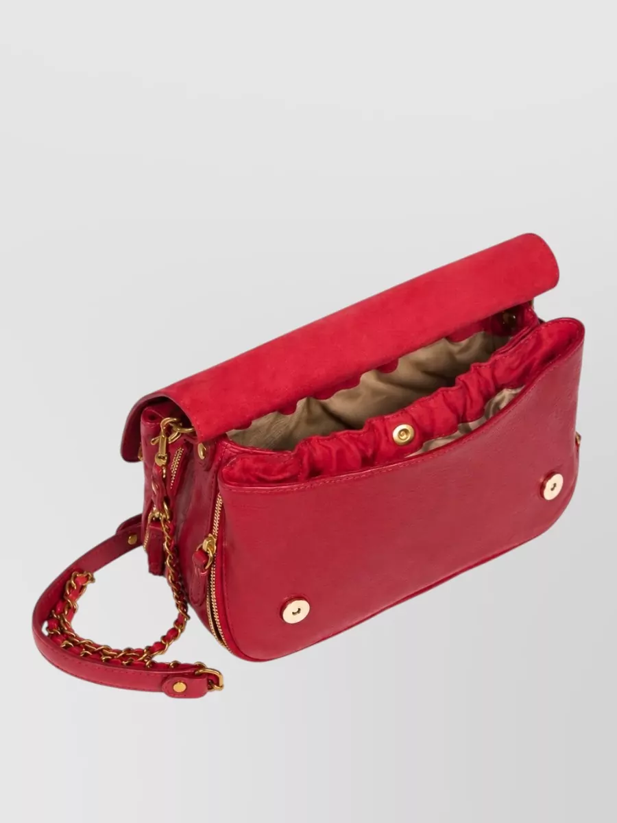 Jérôme Dreyfuss Leather Bobi Clutch Bag