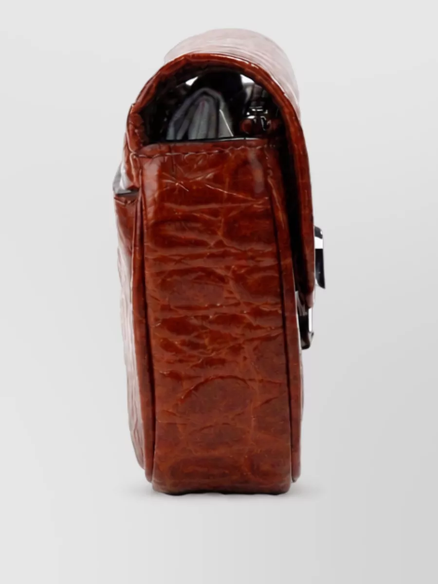 Marc Jacobs The Mini Sack Leather Clutch Bag