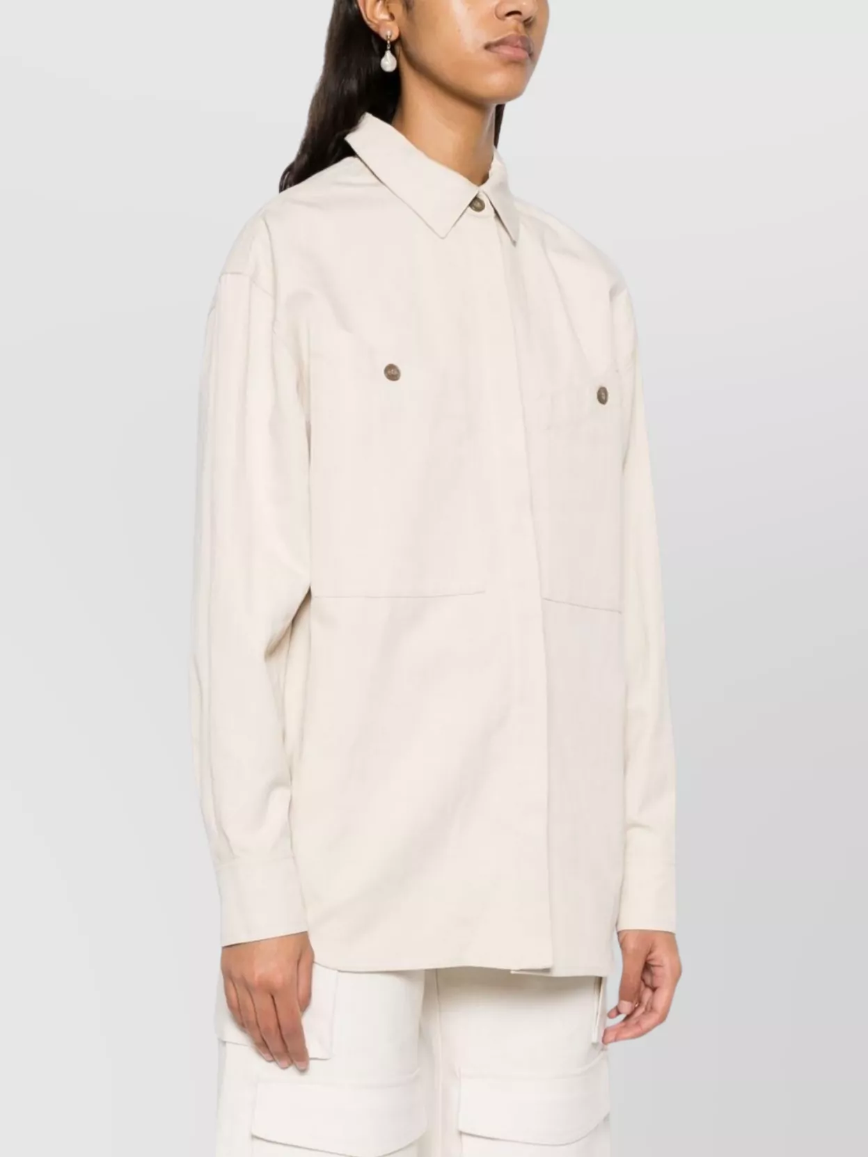 Iro Cotton Shirt With Long Sleeves And Collar