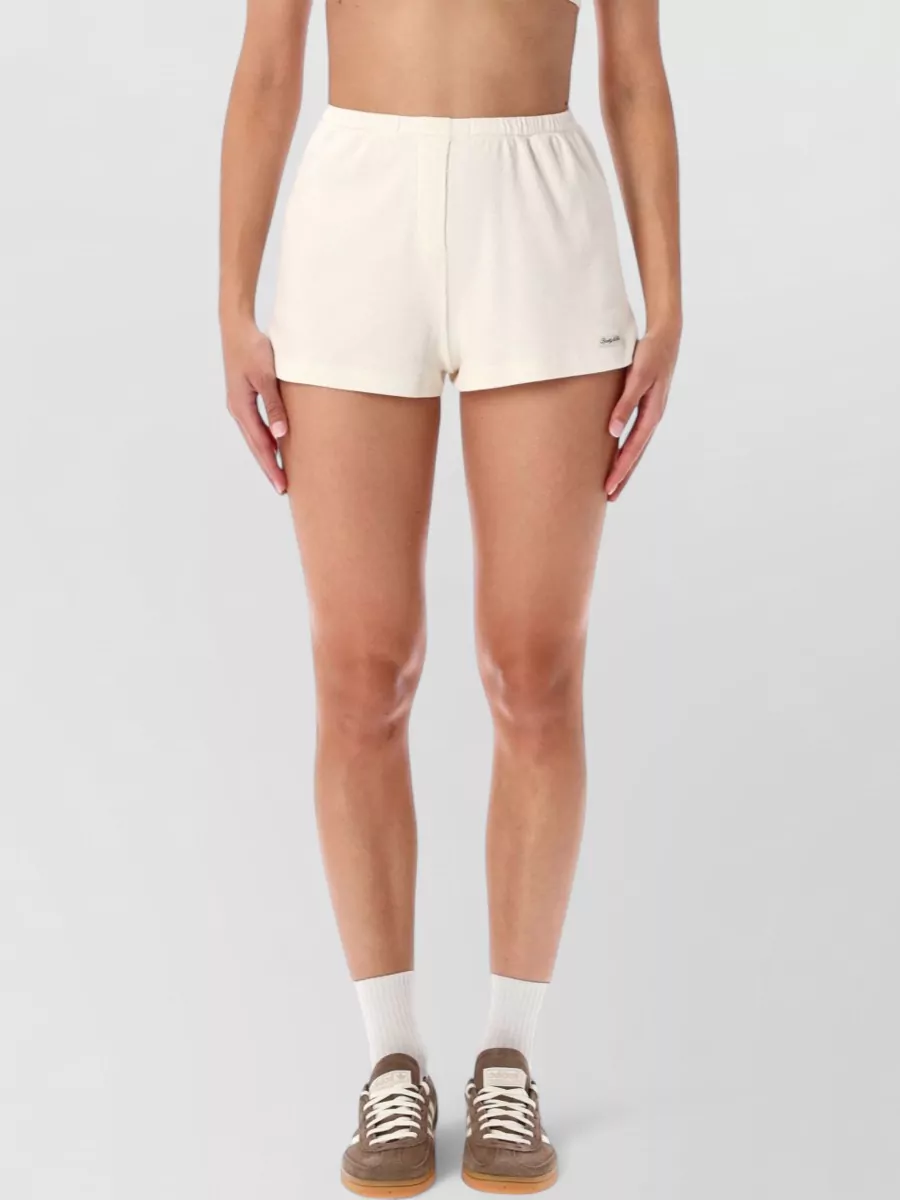 Sporty & Rich ribbed shorts