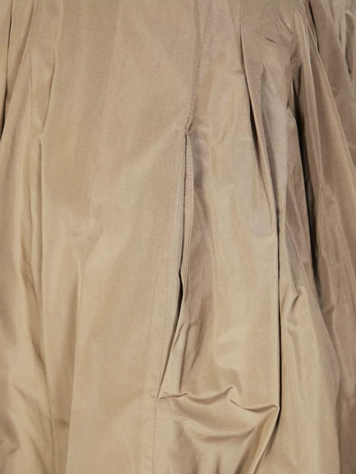 S Max Mara Pleated Skirt Side Pocket