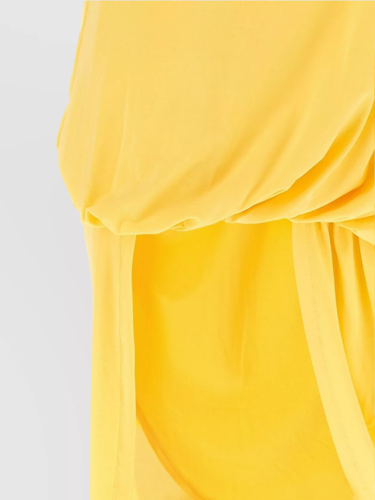 Jacquemus Peplo Sleeveless Draped High-low Dress