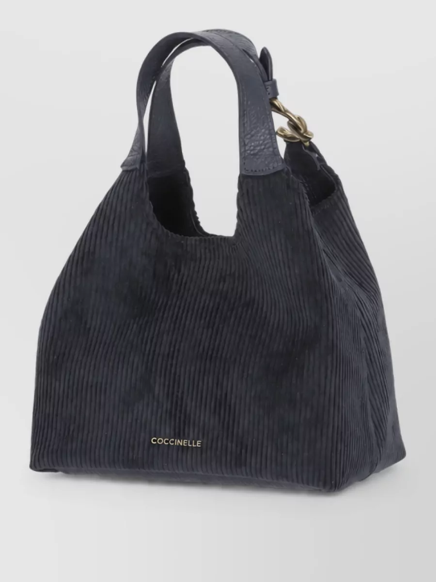 Coccinelle corduroy shoulder bag