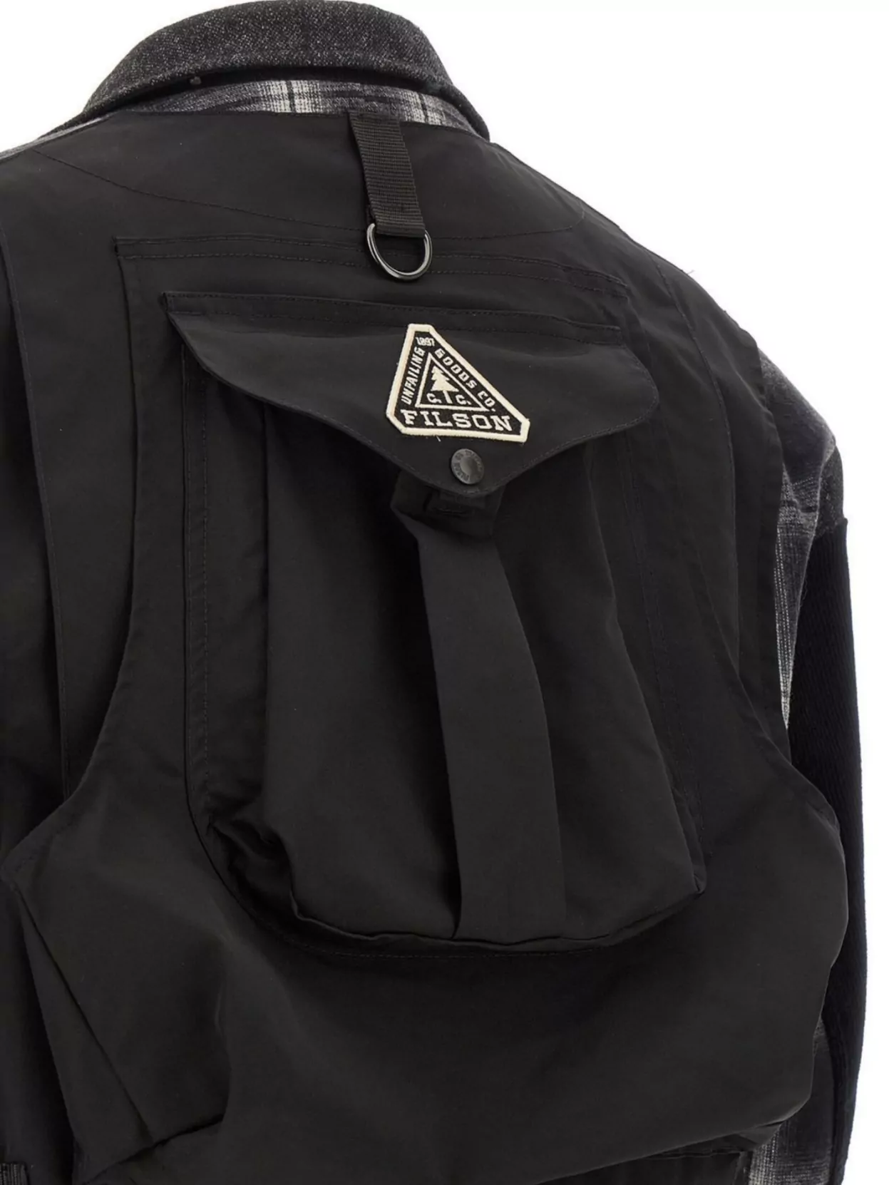 Junya Watanabe Patchwork Coat Featuring Multiple Pockets