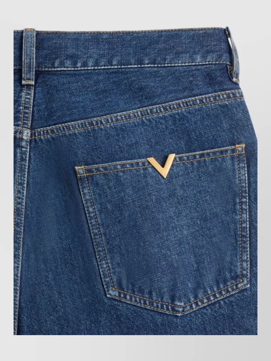 Valentino Denim Regular-Fit Jeans