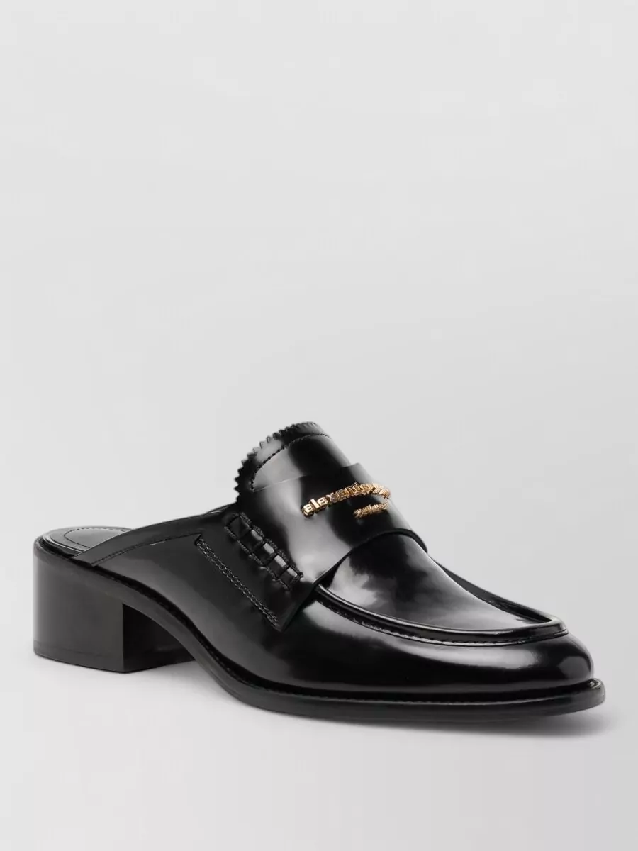 Alexander Wang Leather Mules