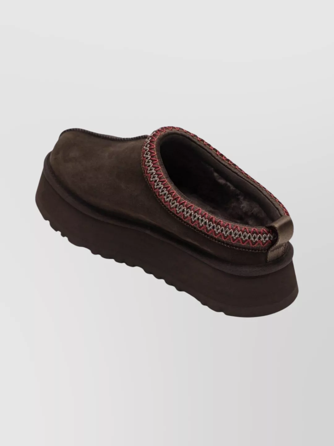 Ugg Suede Tazz Slippers Platform Sole