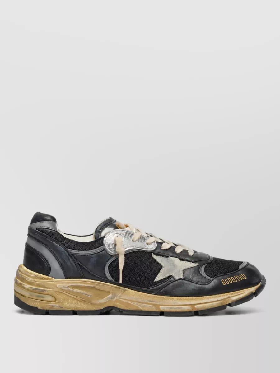 Golden Goose Leather Low-Top Sneakers