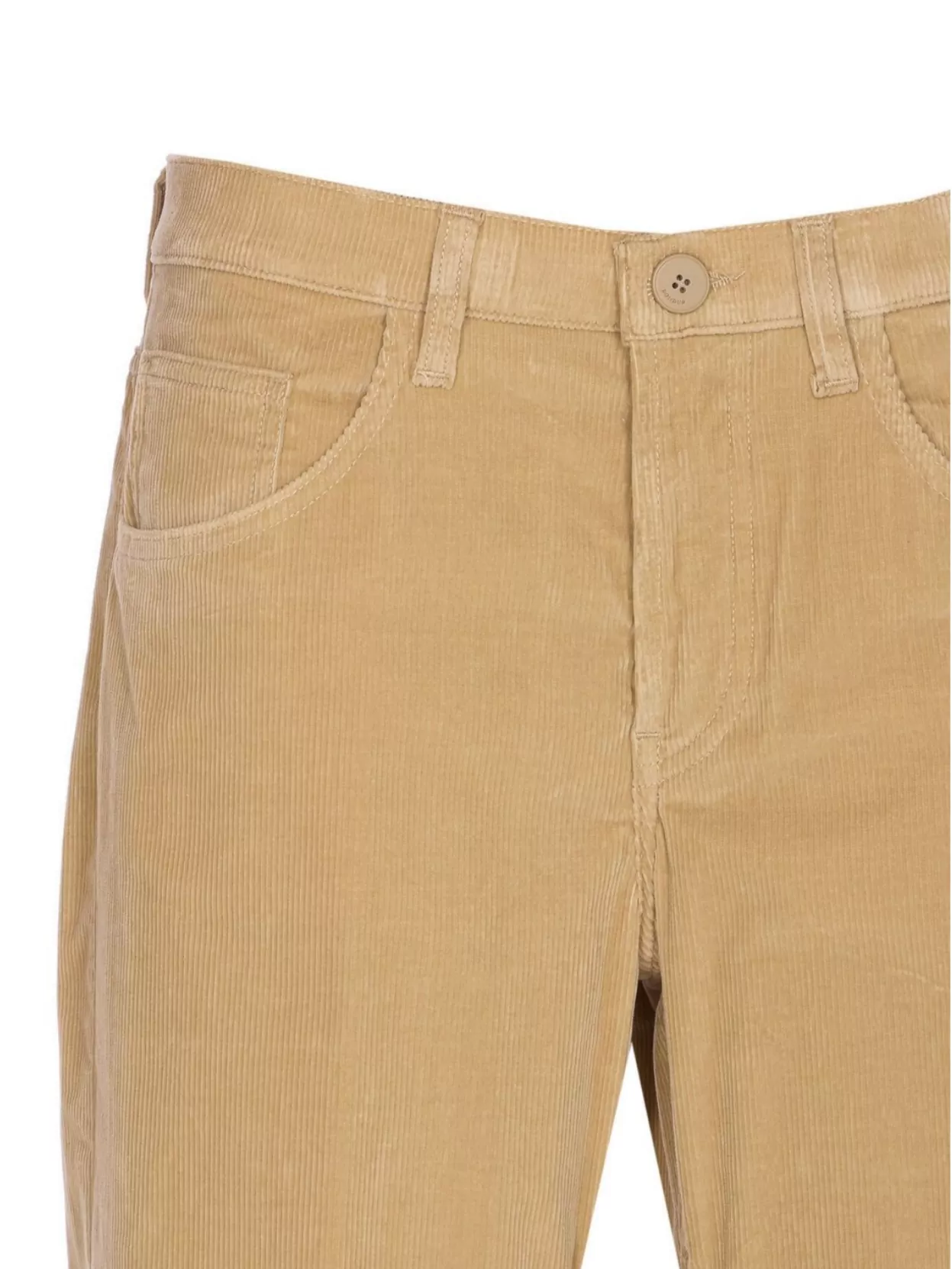 Dondup Regular Fit Corduroy Trousers And Pockets