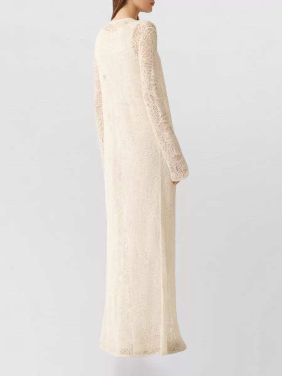 Fabiana Filippi Crochet Maxi Cardigan