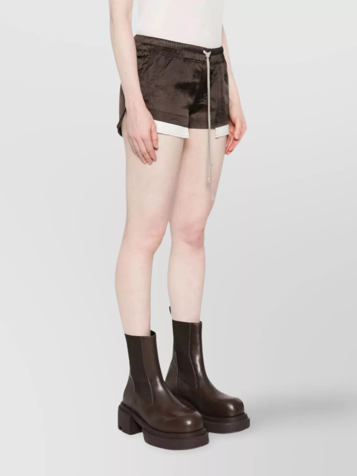 Rick Owens Stylish Boxers With Drawstring And Pockets