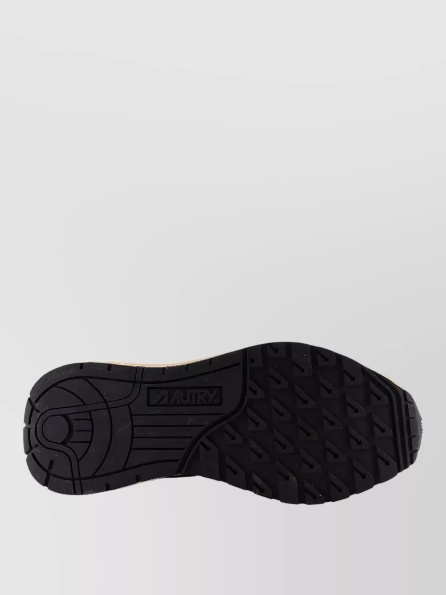 Autry Suede Mesh Sneakers Logo Detail Side