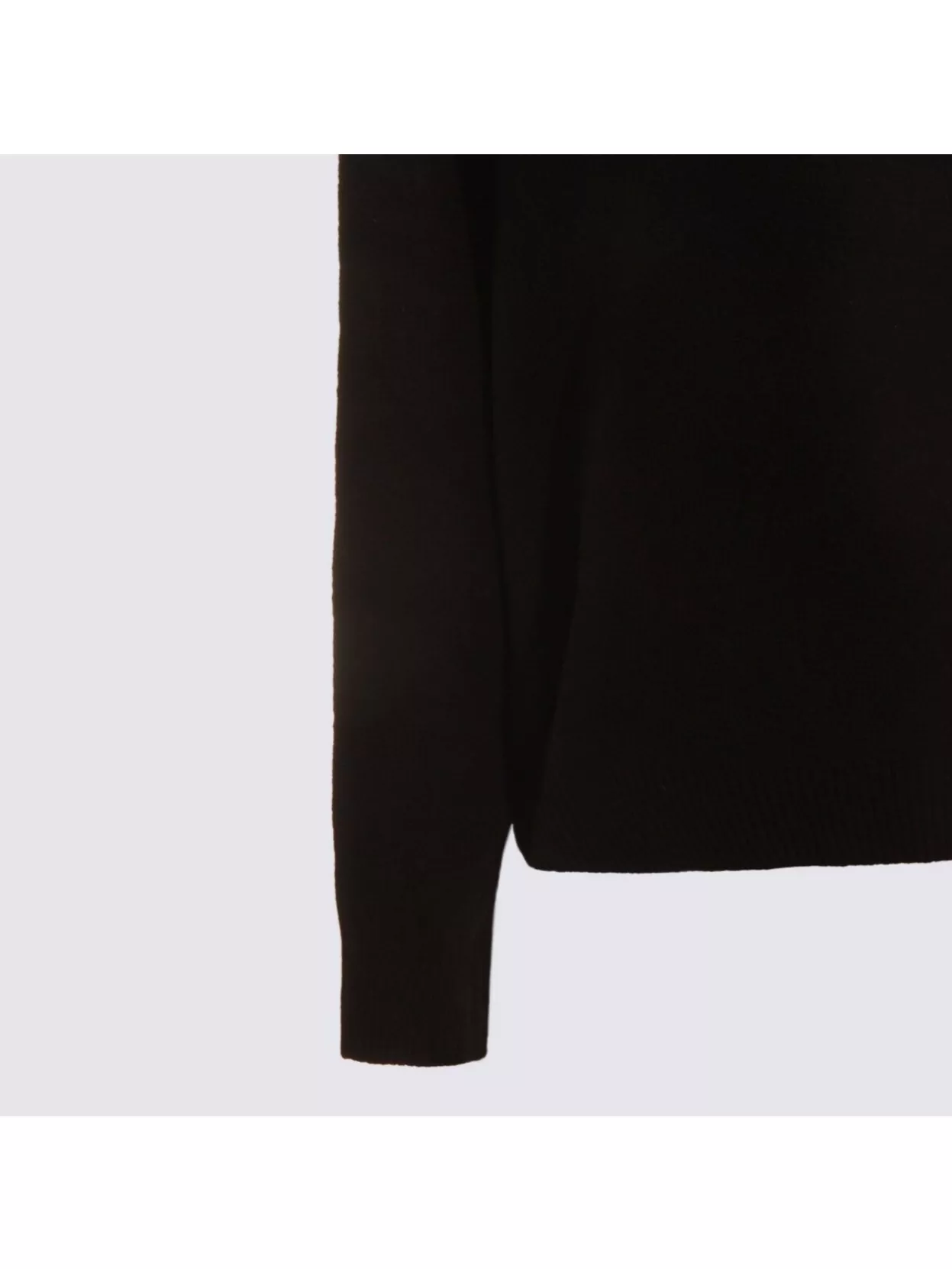 Malo Long Sleeve Knitwear Ribbed Collar