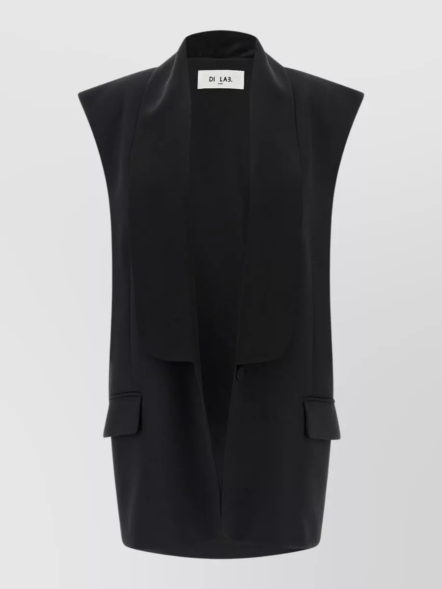 Di.La3 Pari' Viscose tuxedo vest