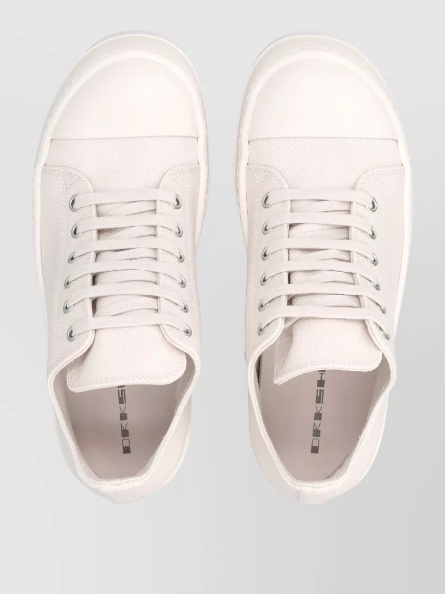 Rick Owens Drkshdw Denim Low-Top Sneakers