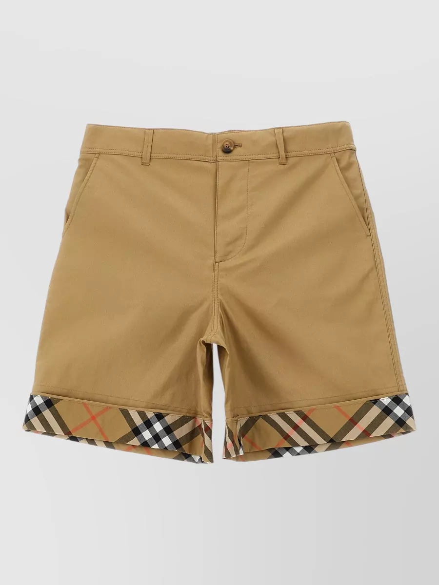 Burberry Cotton twill bermuda shorts