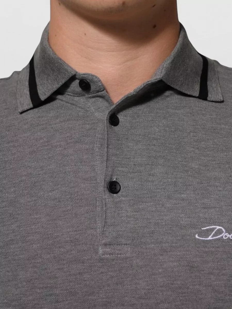 Dolce&Gabbana Logo Embroidered Polo Shirt