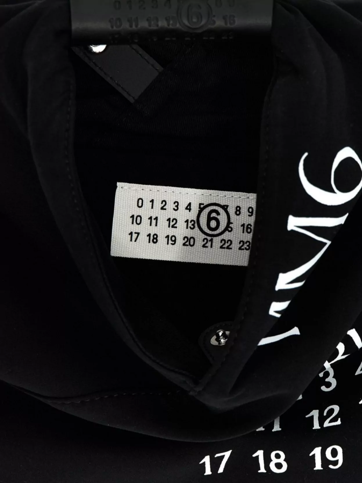 Mm6 Maison Margiela Graphic Print Top Handle Mini Bag