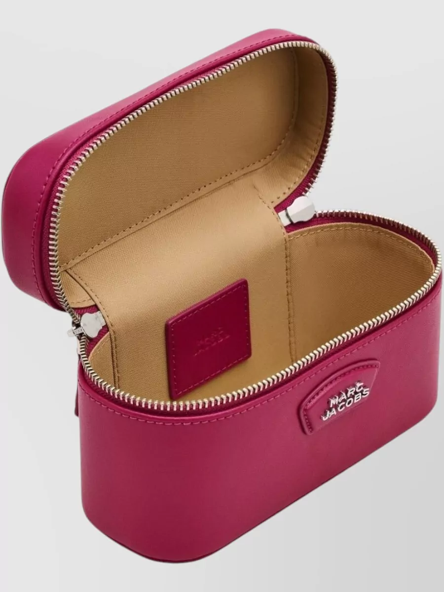 Marc Jacobs The Vanity Leather Top Handle Bag