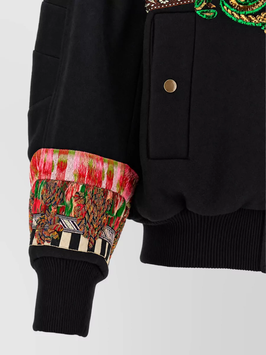 Dries Van Noten Embellished Oversized Bomber Jacket