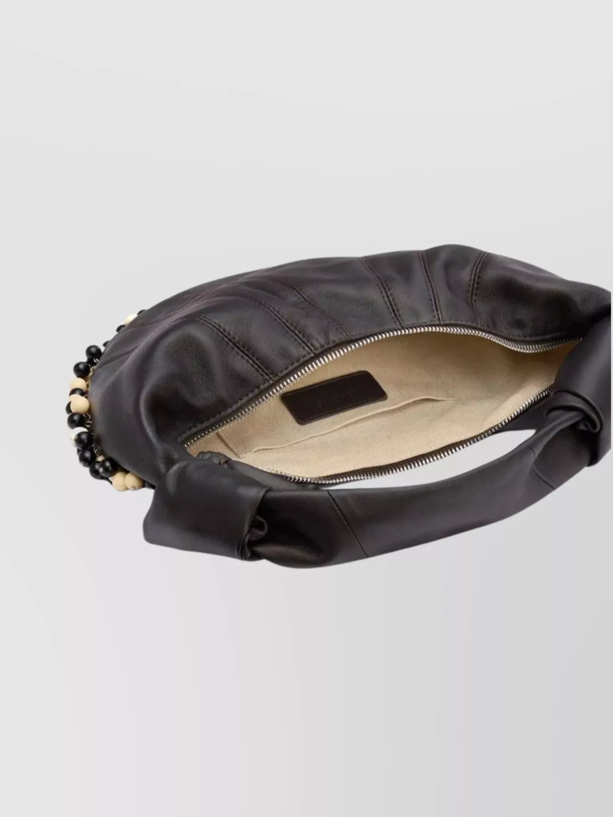 Lemaire Curved Beaded Mini Shoulder Bag