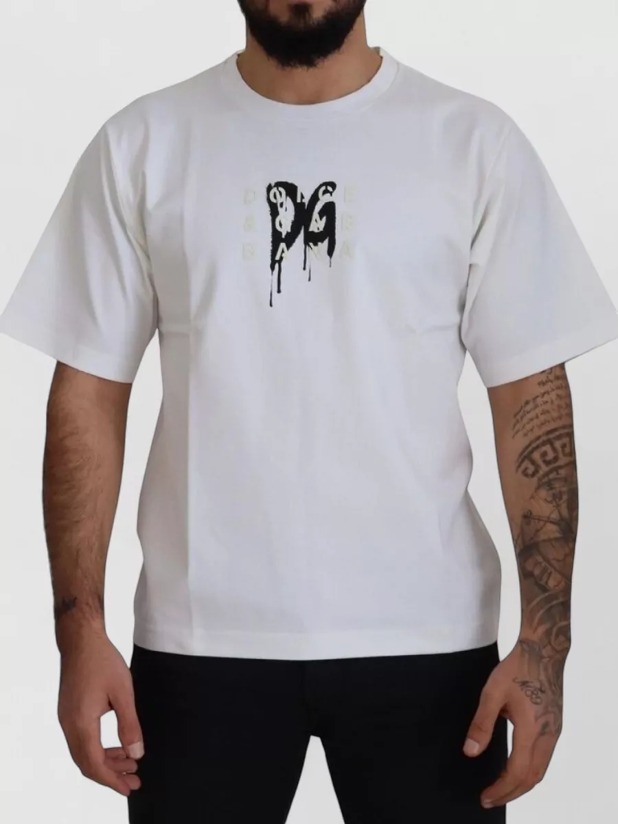 Dolce&Gabbana logo print crewneck t-shirt