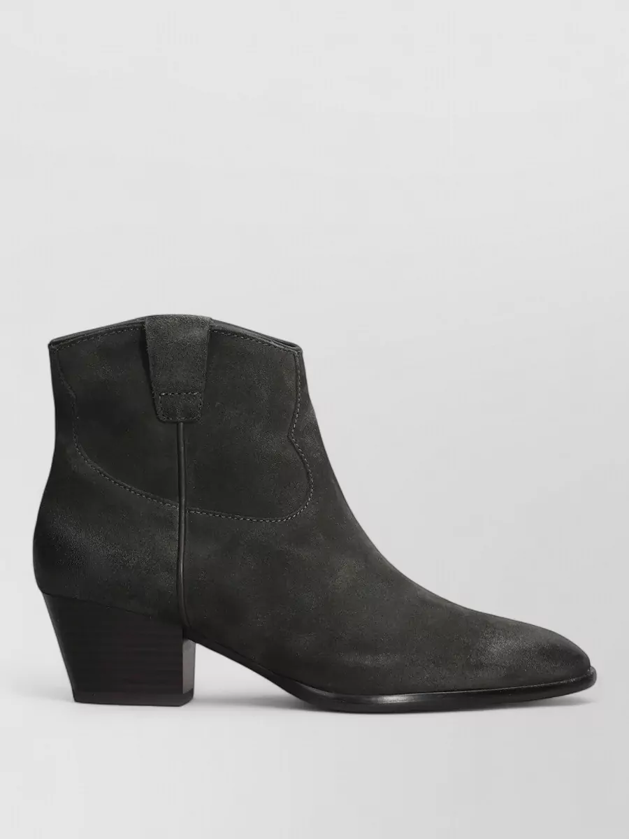 Ash Suede Ankle Boots