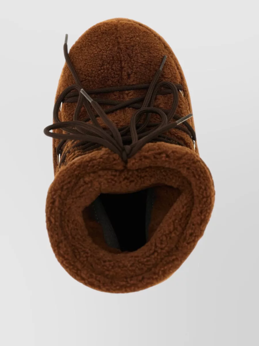 Moon Boot Teddy-Fleece Ankle Boots