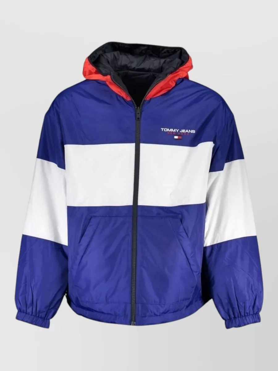 Tommy Hilfiger reversible hooded puffer jacket